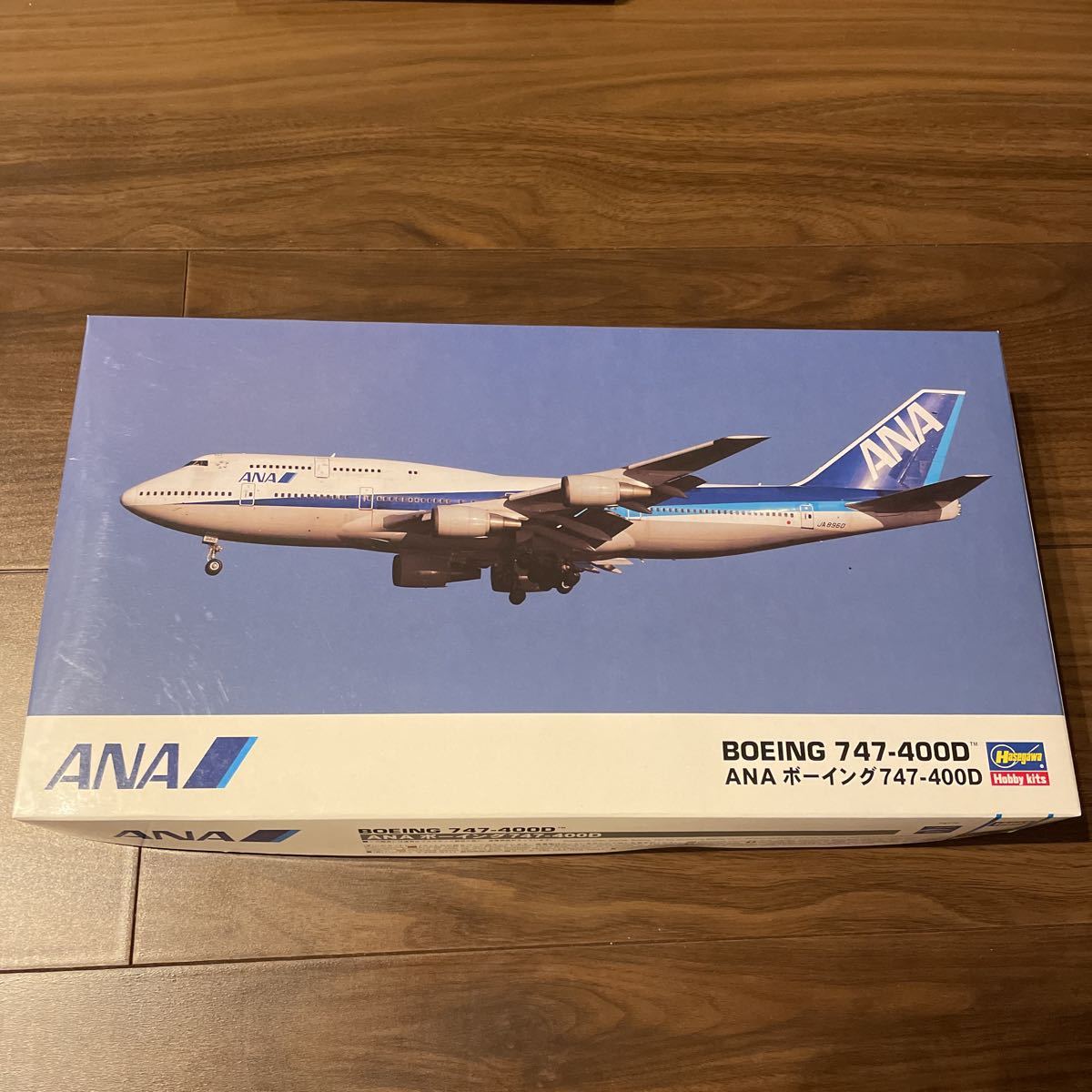 ハセガワ ANA B747-400D マリンジャンボプラモデル