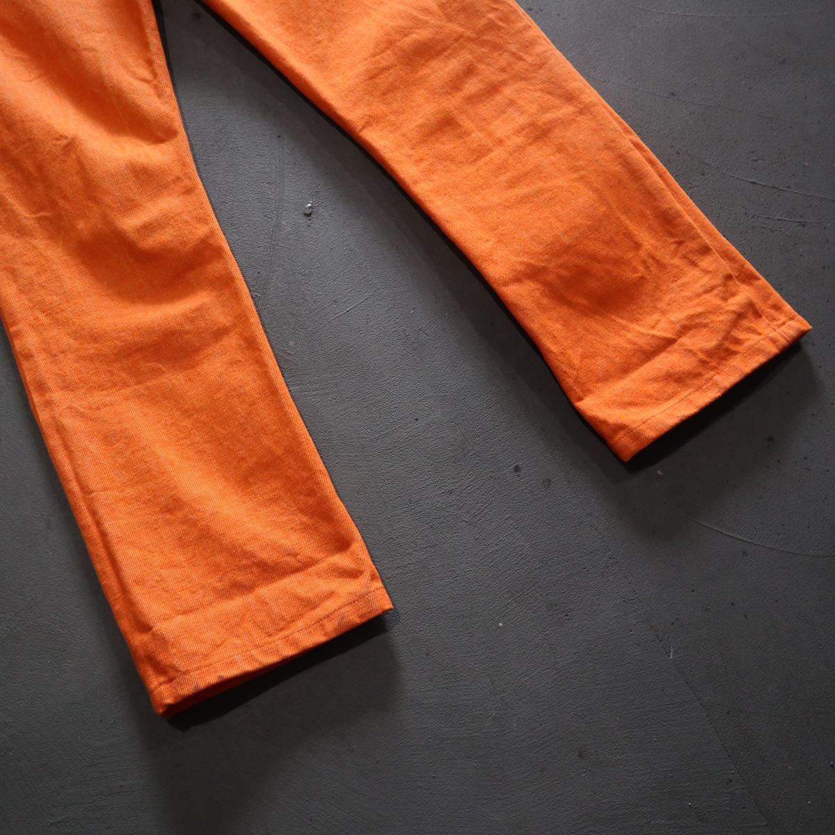 SS2000 HELMUT LANG Safety Orange Denim Pants ヘルムートラング  