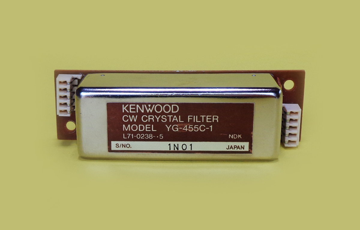 KENWOOD CWフィルター YG－455C－1 KENWOOD