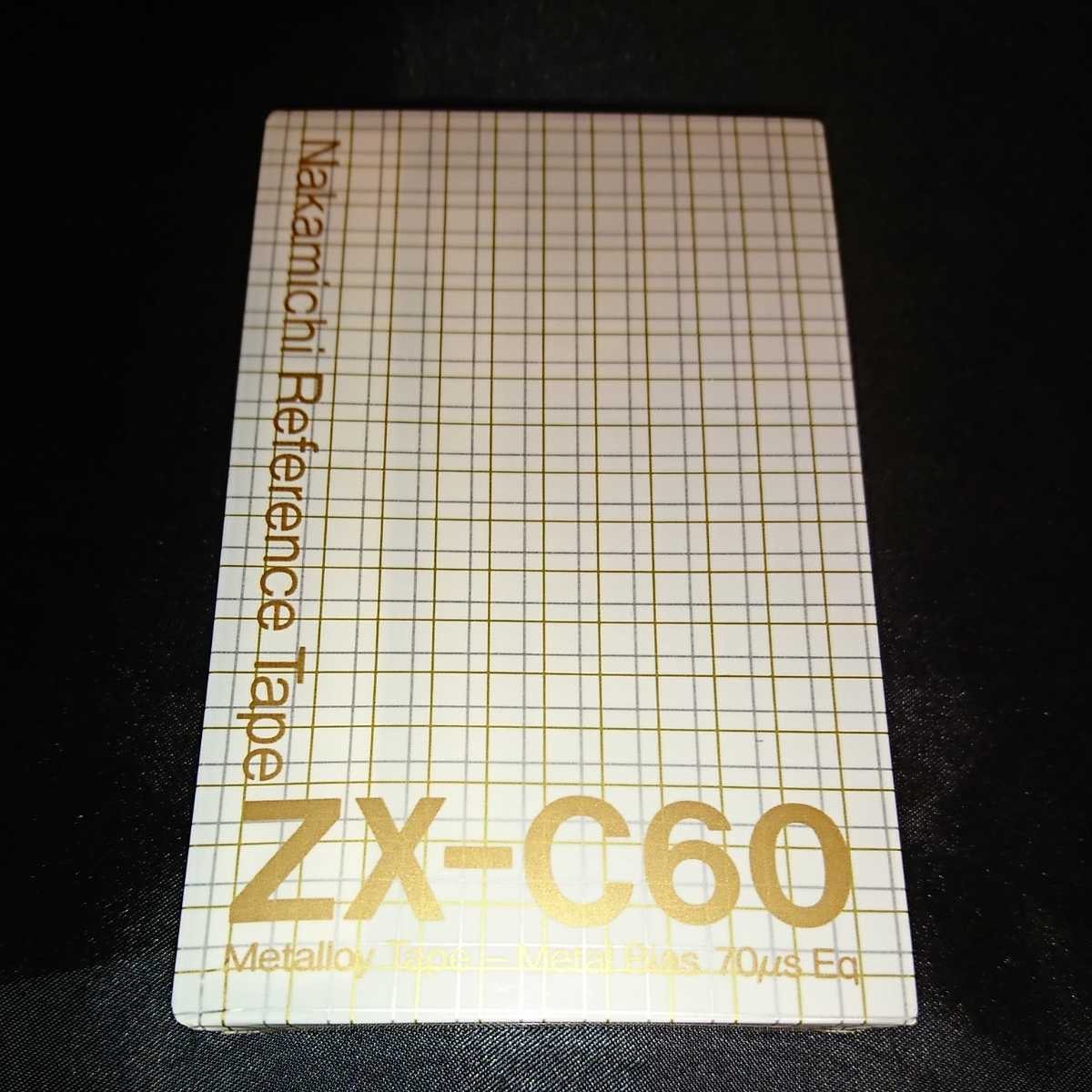 Nakamichi Reference Tape ZX-C60 Type Ⅳ Metal Position 60分【1981