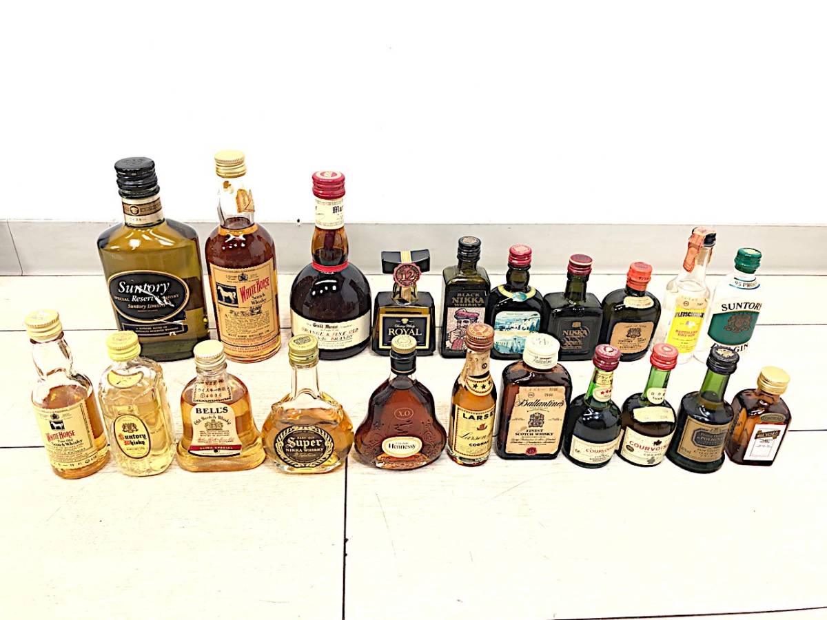 未開栓 - ミニボトル 古酒 Yahoo!オークション ミニチュアボトル I 超