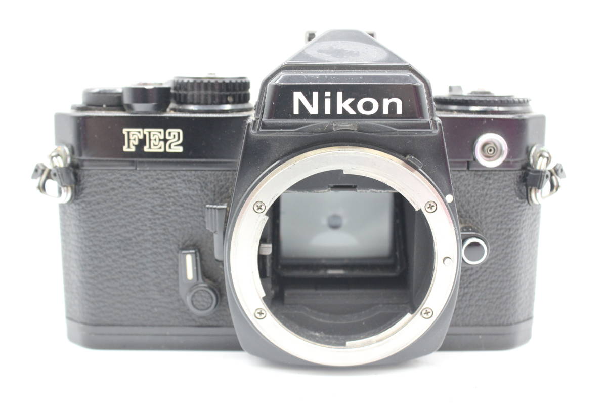 Y1681 ニコン Nikon FE2 ブラック Ai-s Micro-Nikkor 55mm F3.5 ボディ