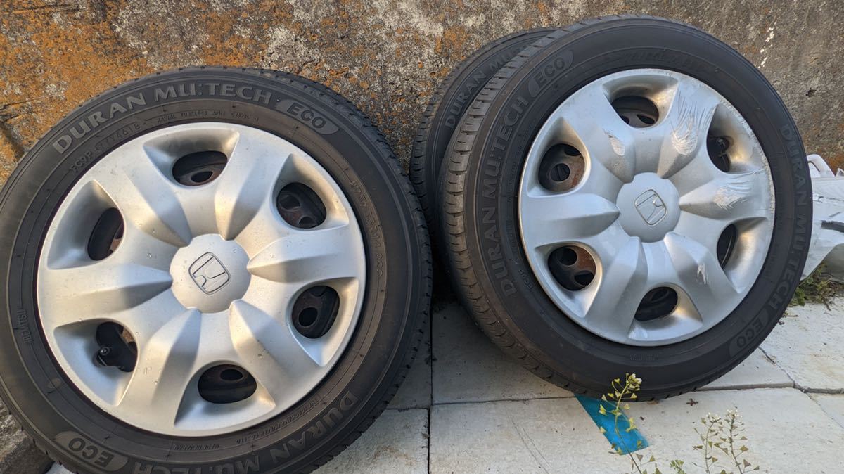  ホンダ純正タイヤホイール 14インチ 175/65R14(ラジアルタイヤ)｜売買されたオークション情報、yahooの商品情報をアーカイブ公開 - オークファン 4穴