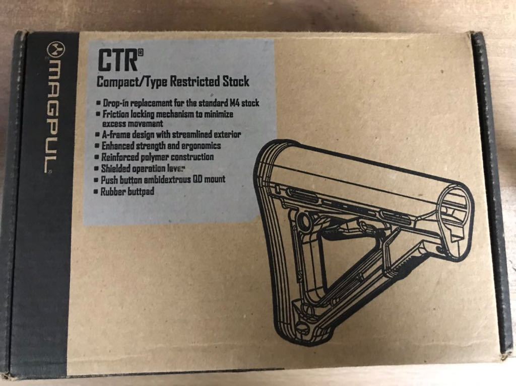 CTR 実物 Mil-Spec MAGPUL ストック PTW Carbine トレポン マグプル