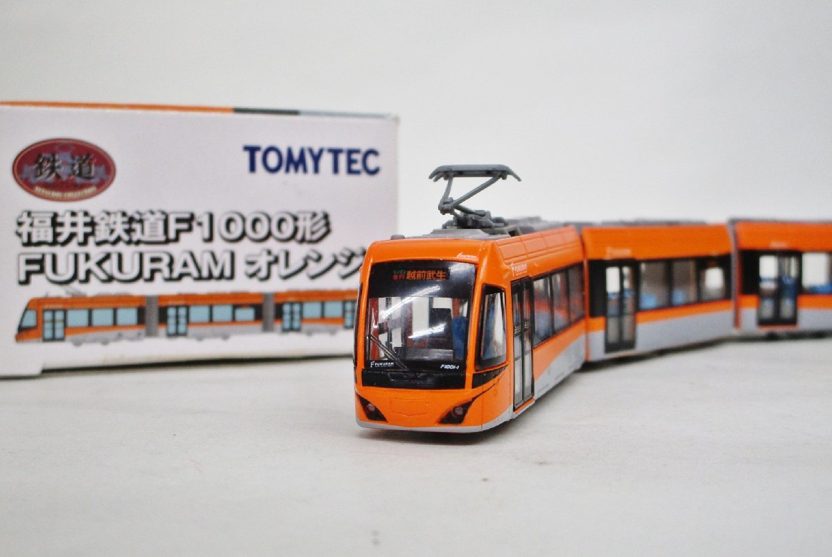 【数量限定，大得価】 鉄道コレクション 福井鉄道F1000形 FUKURAM オレンジ ジャンク agc032809(鉄道模型)｜売買されたオークション情報、yahooの商品情報をアーカイブ公開 - オークファン その他