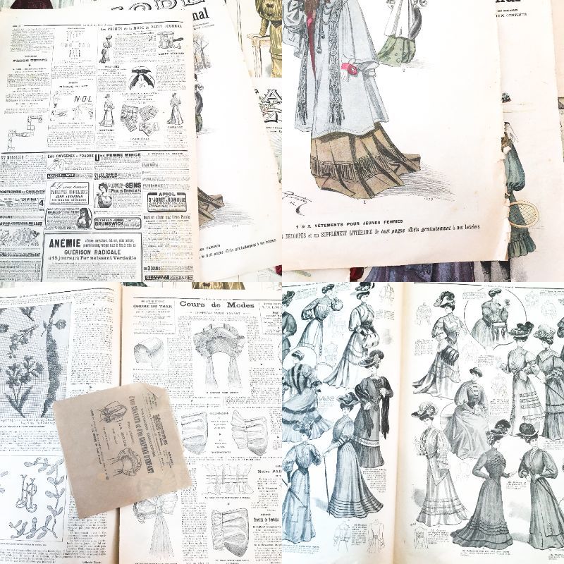 まとめ売り 1904年 42冊子 la mode illustree ラ・モード イリュストレ