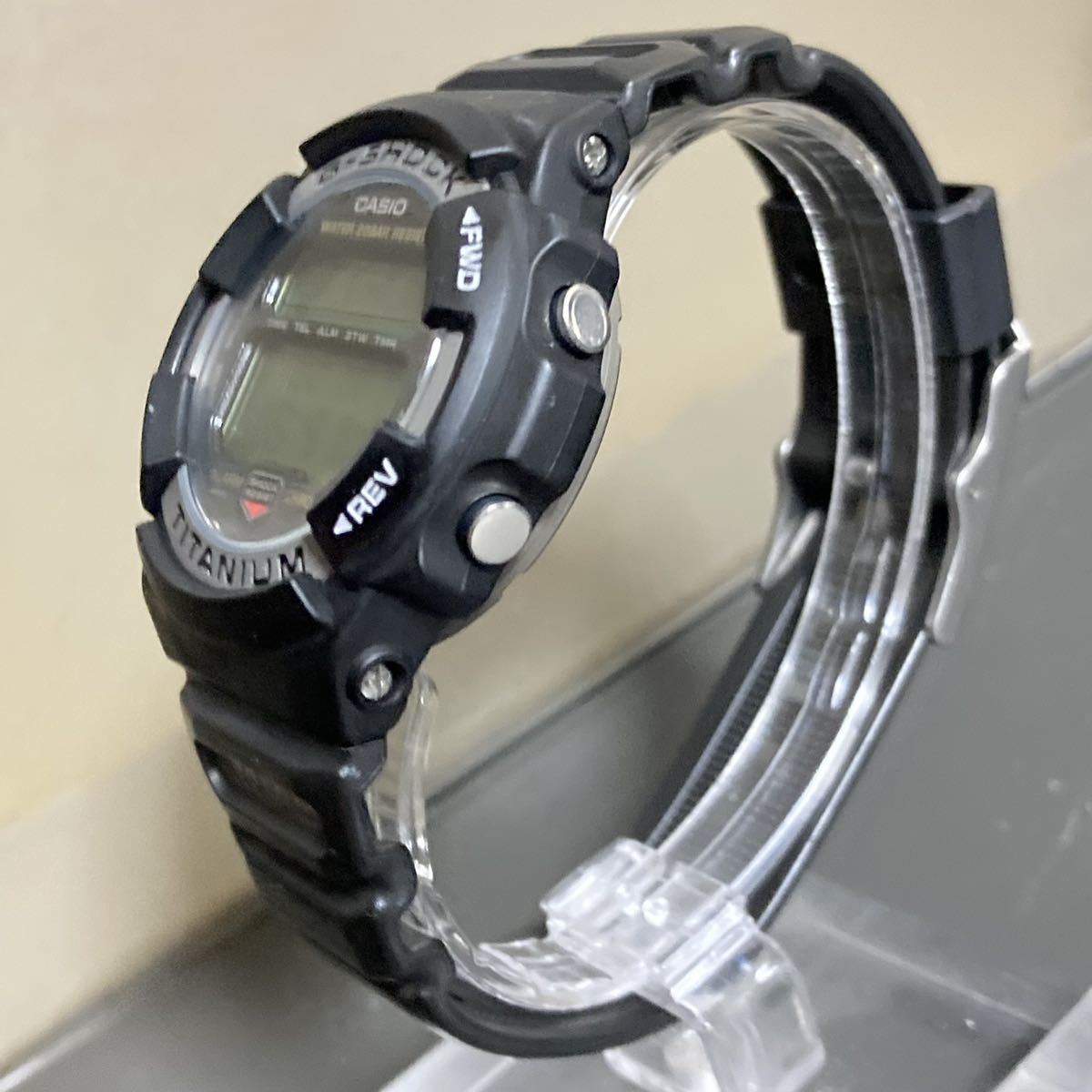 未使用ベゼル 極美品 CASIO G-SHOCK MR-G MRG-1-1 チタンケースモデル 