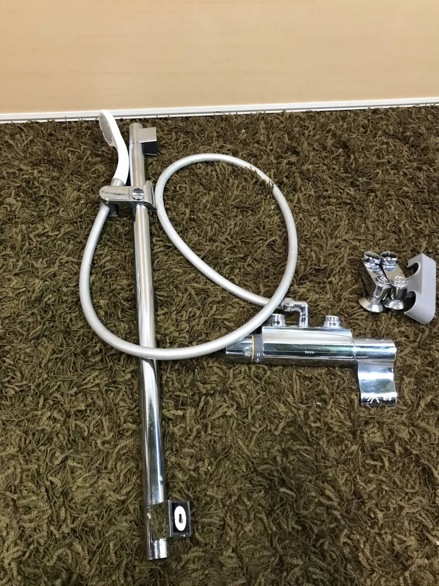 ＴＯＴＯ　オートストップシャワー水栓 混合水栓　シャワースタンド付き　ジム　銭湯　スパ　TMF49C2GAR
