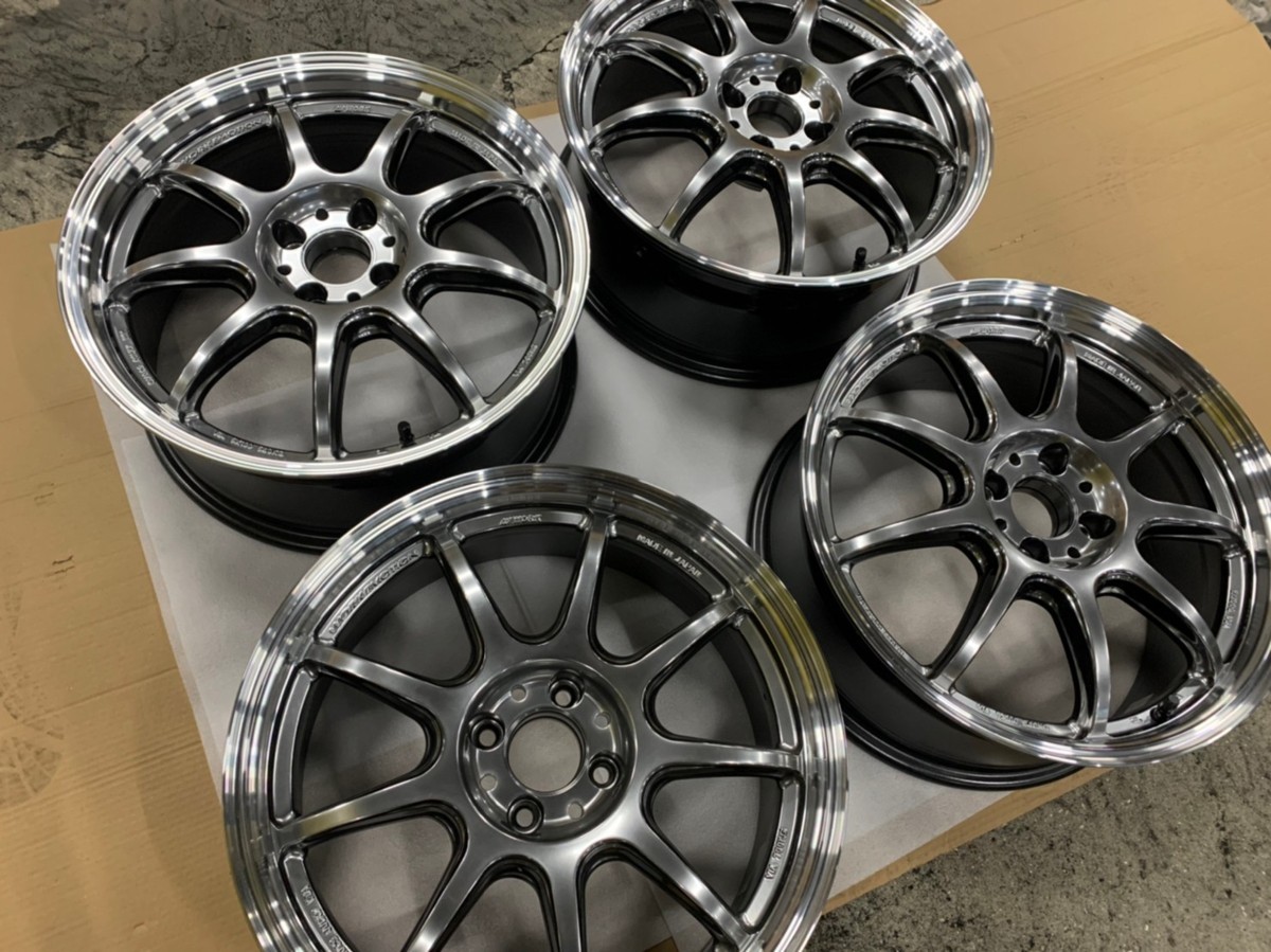 17インチ WORK ワーク エモーション D9R 4本セット！！ 7.0J+38 4穴 