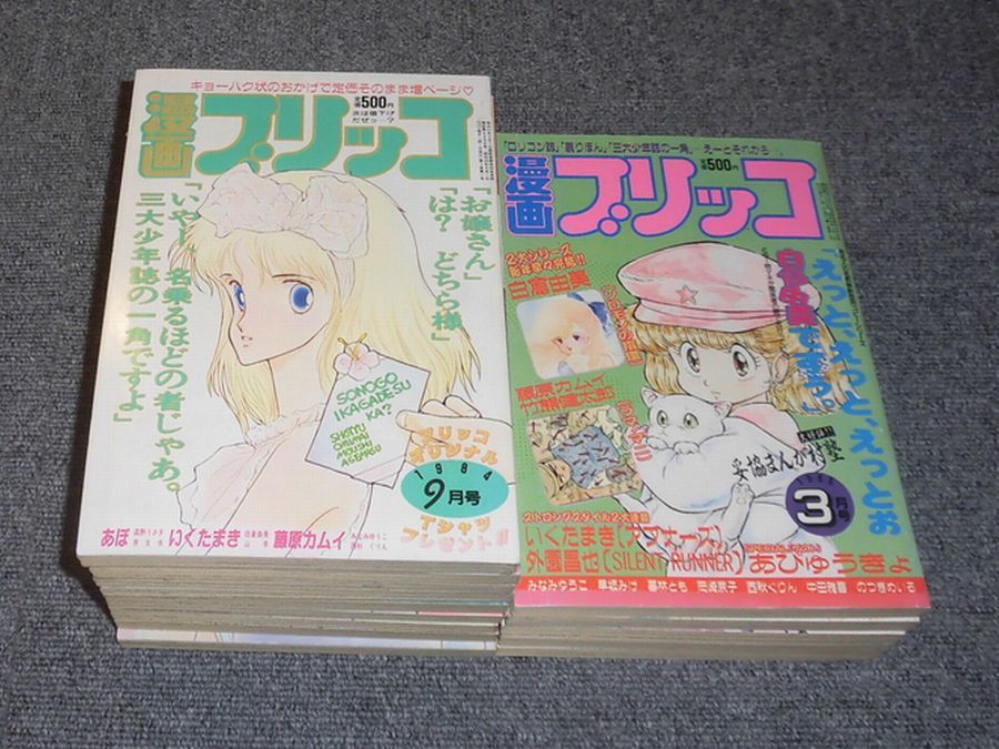 セルフ出版 漫画ブリッコ 1984～1985年 14冊セット(青年