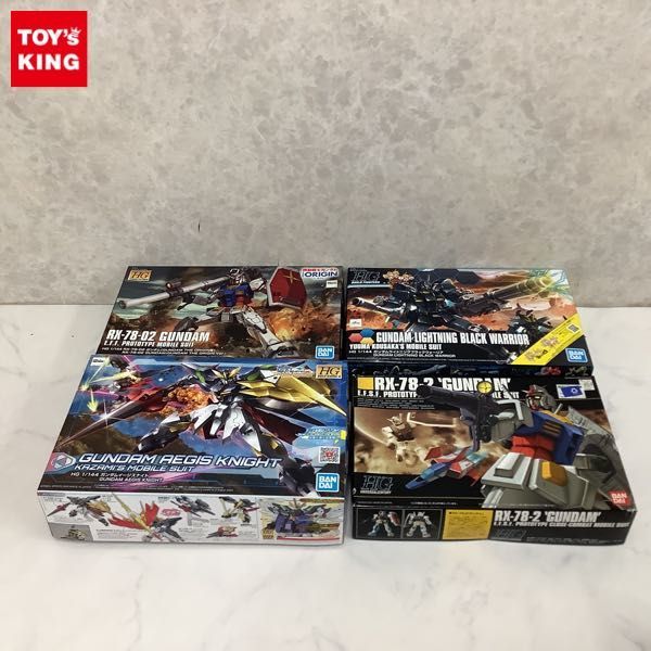 最安値，セール 1円 HG 等 1/144 ガンダムイージスナイト ガンダムライトニングブラックウォーリア 他(その他)｜売買されたオークション情報、yahooの商品情報をアーカイブ公開 - オークファン その他