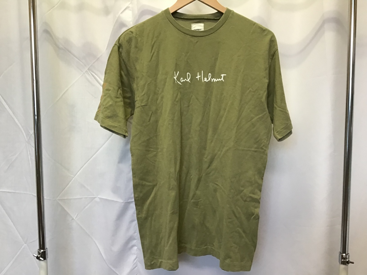 Karl Helmut カールヘルム Pink House ピンクハウス Tシャツ メンズ古着 カットソー 半袖 日本製 カールヘルム 売買されたオークション情報 Yahooの商品情報をアーカイブ公開 オークファン Aucfan Com