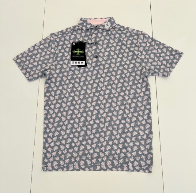 SALE，100%新品 ＦＪ フットジョイ シャドウパームプリントシャツ ＦＪ－Ｓ２２－Ｓ０７ グラファイト Ｌ(シャツ)｜売買されたオークション情報、yahooの商品情報をアーカイブ公開 - オークファン シャツ