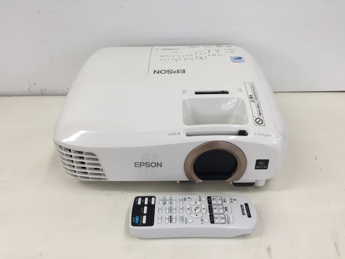 EPSON EH-TW5350 ホームプロジェクターランプ点灯時間1397H （管2Fk