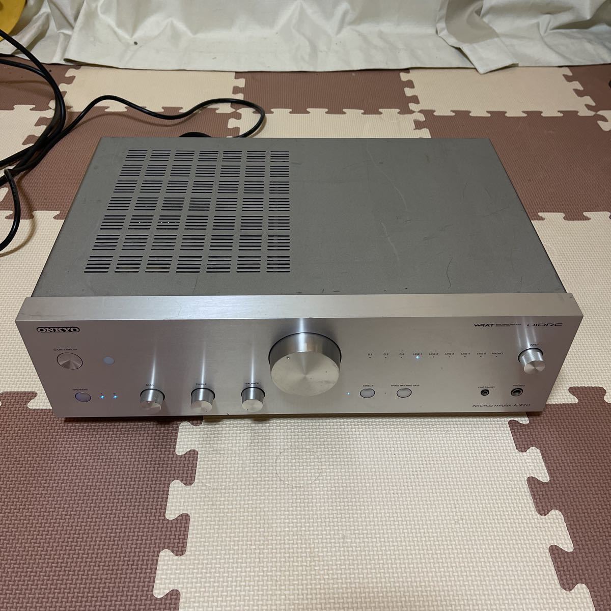 ONKYO オーディオ ステレオプリメインアンプ A-9050 ジャンク 商品の