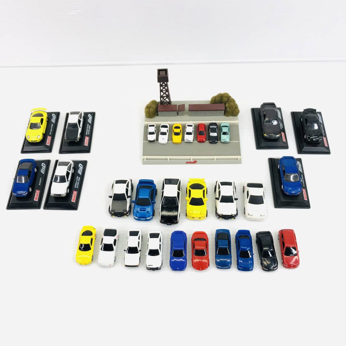 頭文字D ミニカー ジオラマ セットまとめ DyDo 大量セットまとめ