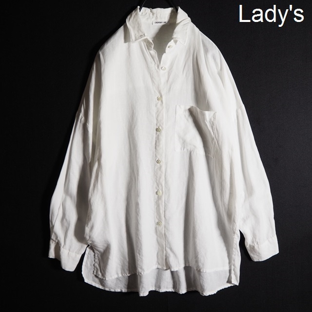 DeuxiemeClasseEVERYDAY I LIKE★ワイドリネンシャツ I Deuxieme LIKE. ZIP EVERYDAY Classe(ドゥーズィエムクラス)の
