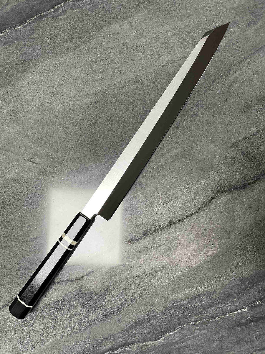 爆買い，最新作 切れ味抜群 尺一 V金10号切付け包丁 刺身包丁 限定品 裏押し/裏すき/Ｖ字に平研ぎ/徐々に薄くする 非常に良い 和包丁牛刀 黒檀黒水牛八角柄(刺身包丁)｜売買されたオークション情報、yahooの 包丁