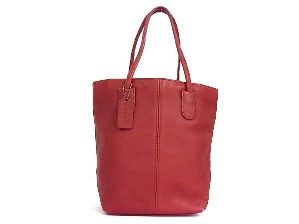1円 □美品□ COACH コーチ 4068 レザー トートバッグ ショルダー