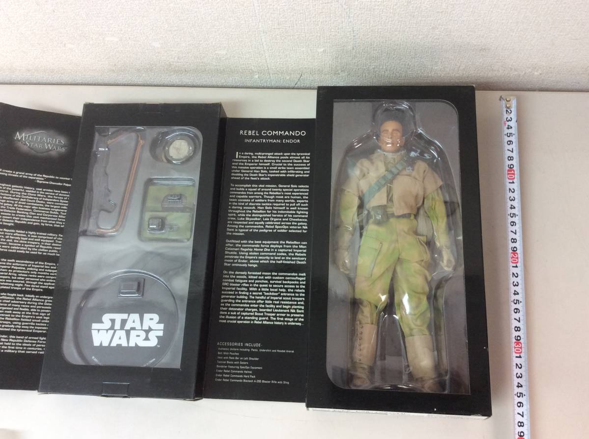 ☆ MILITARIES OF STAR WARS フィギュア エンドア レベル・インファン 