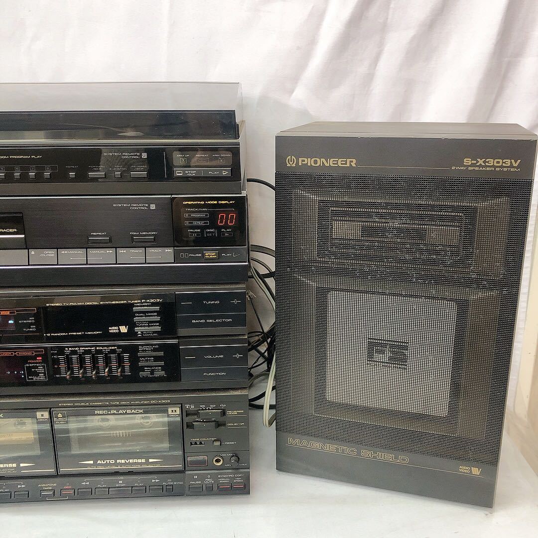 DC123 PIONEER パイオニア システムコンポ DC-X303 S-X303V 中古 現状