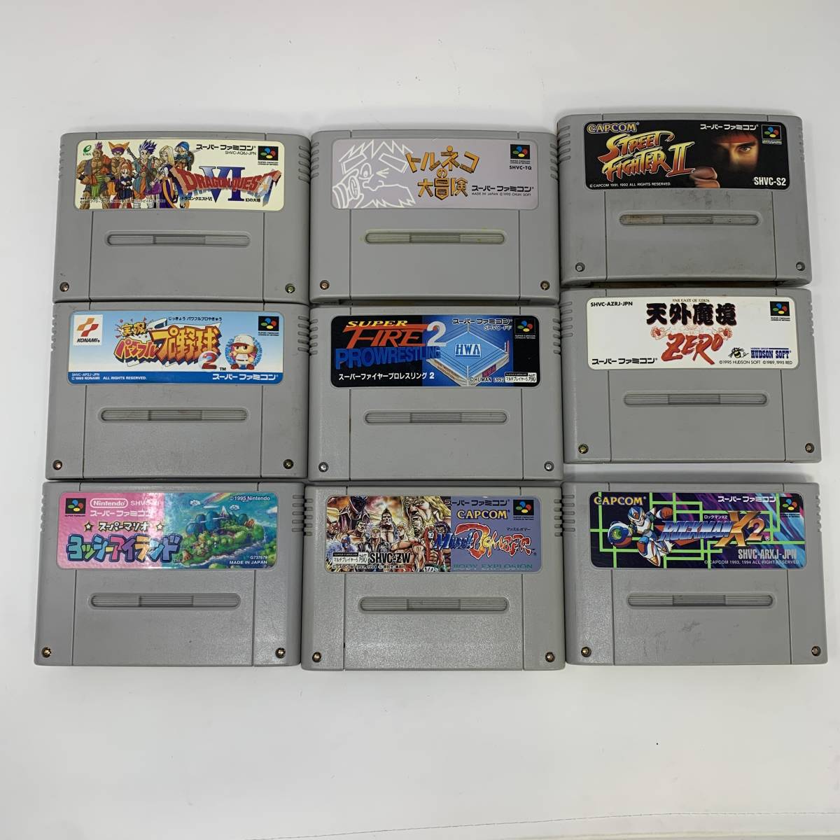 ジャンク品 スーパーファミコン カセット29個 まとめ タイムコップ