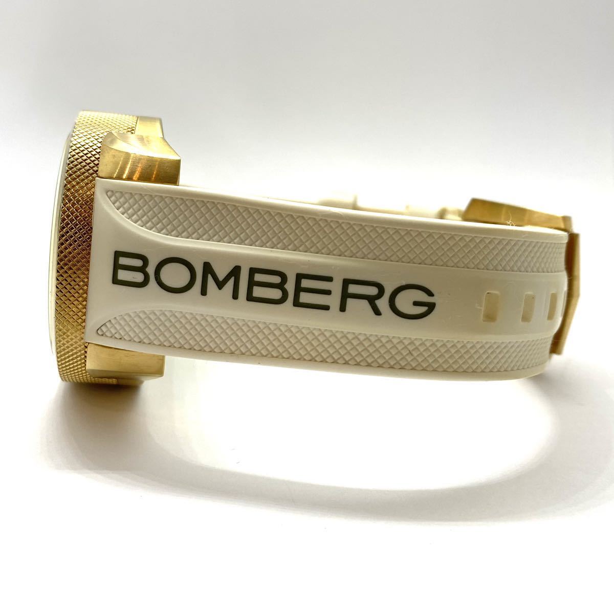 BOMBERG ボンバーグ クォーツ クロノグラフ 腕時計 ジェムライン