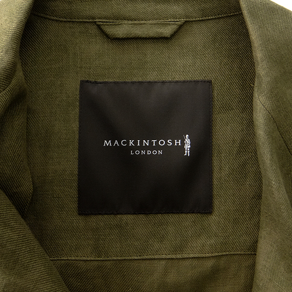新品 6.4万 マッキントッシュロンドン M-43 リネン サファリジャケット 