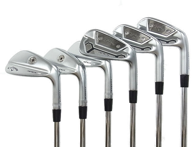 □キャロウェイ□APEX ELITE COMBO 6本□5-P□S□KBS TOUR 120□中古 