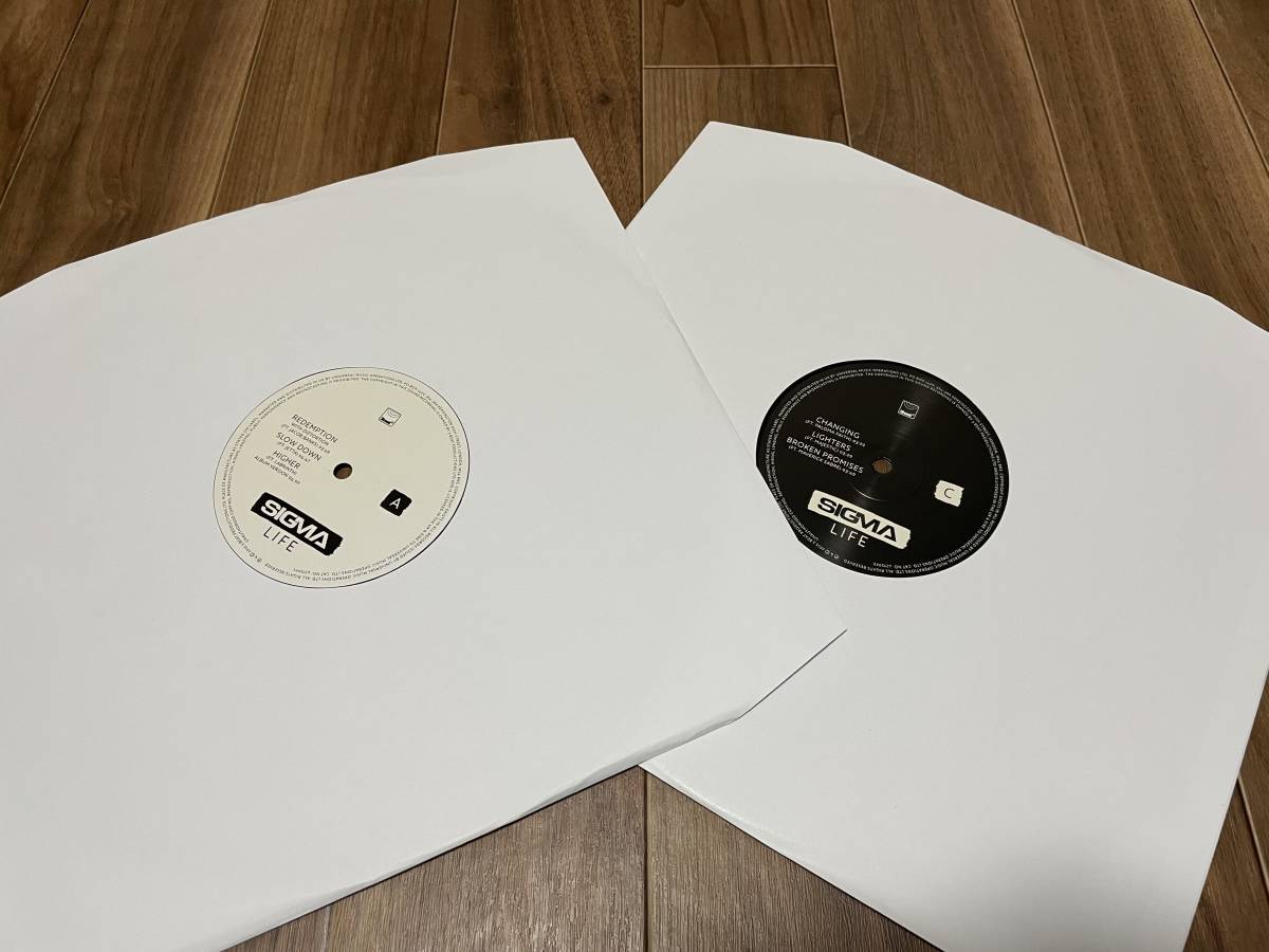 Sigma - Life LP (Nobody to Love 収録) / ドラムンベース，ドラムン 