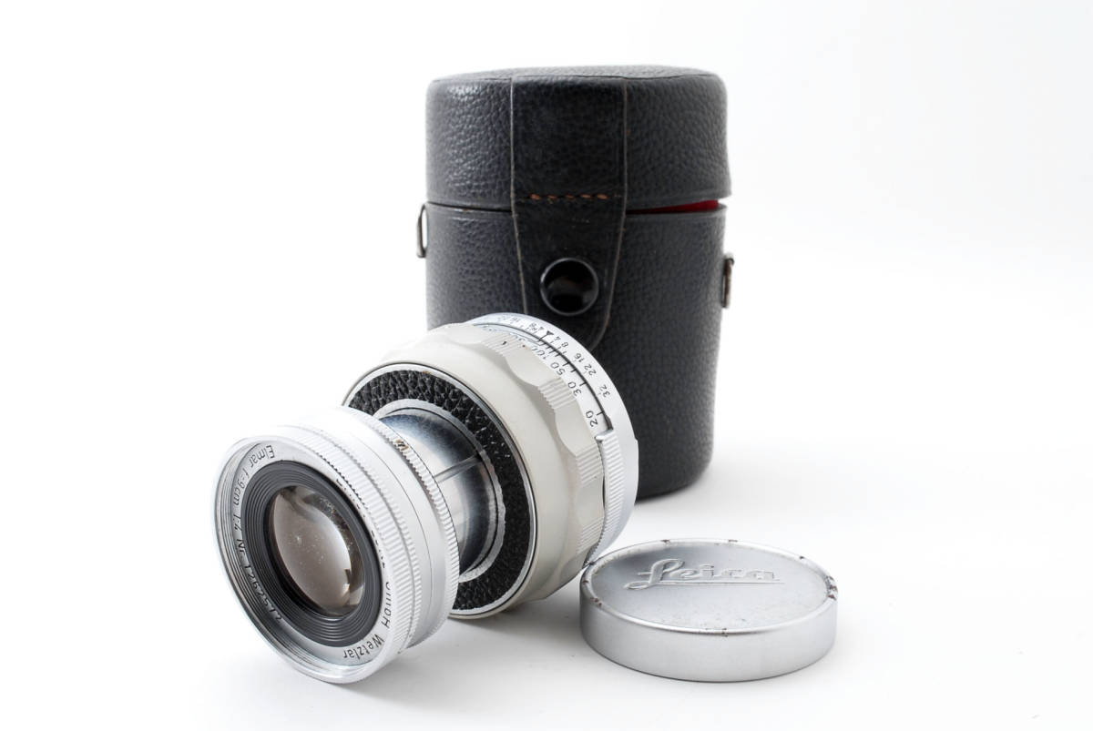 Leitz Ernst GmbH Leica Wetzlar ライカ Elmar 5cm DRP ERNST WETZLAR