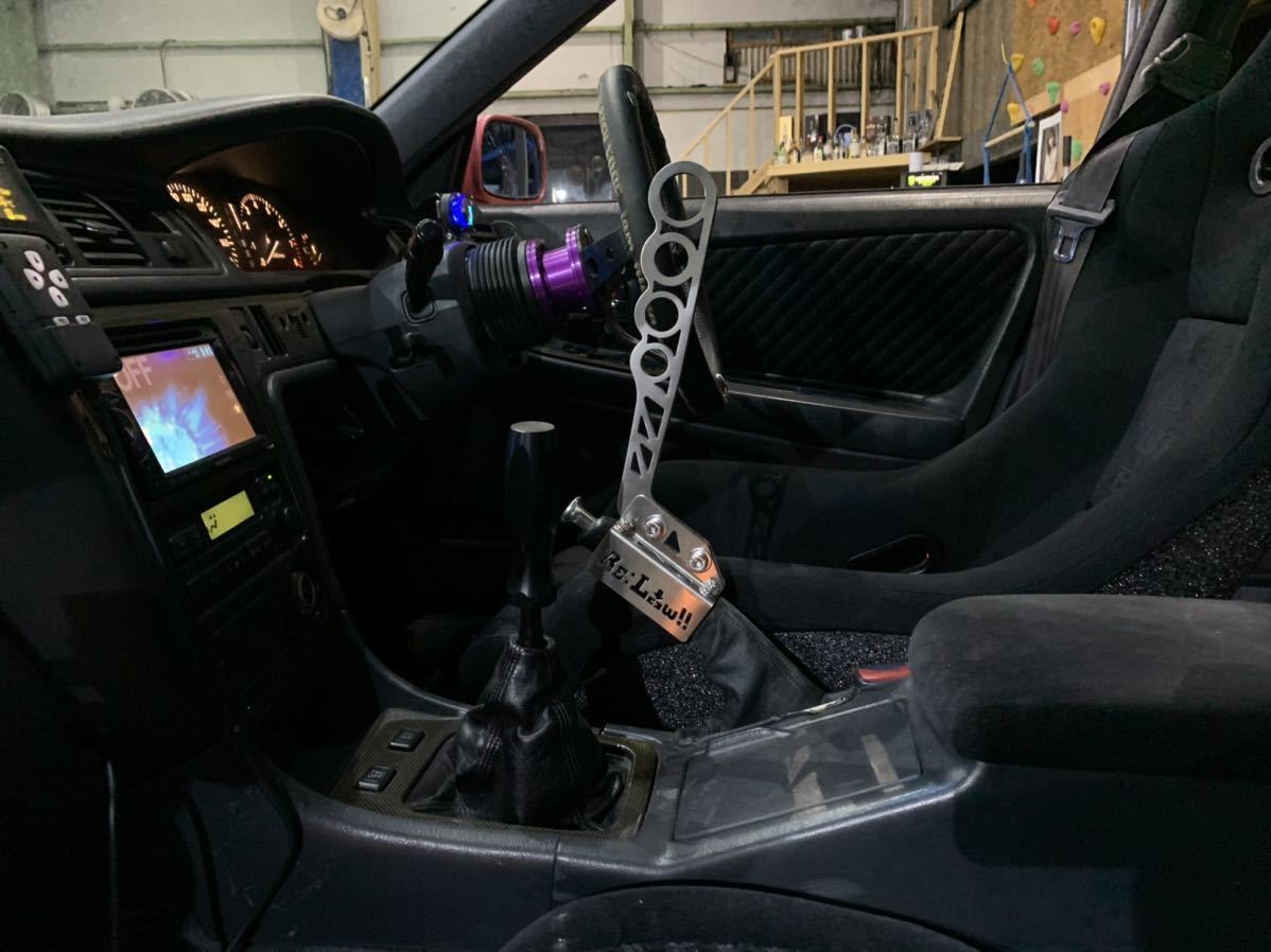 新作！RE:Low!!汎用延長サイドブレーキレバー 新作メリケンタイプ材質