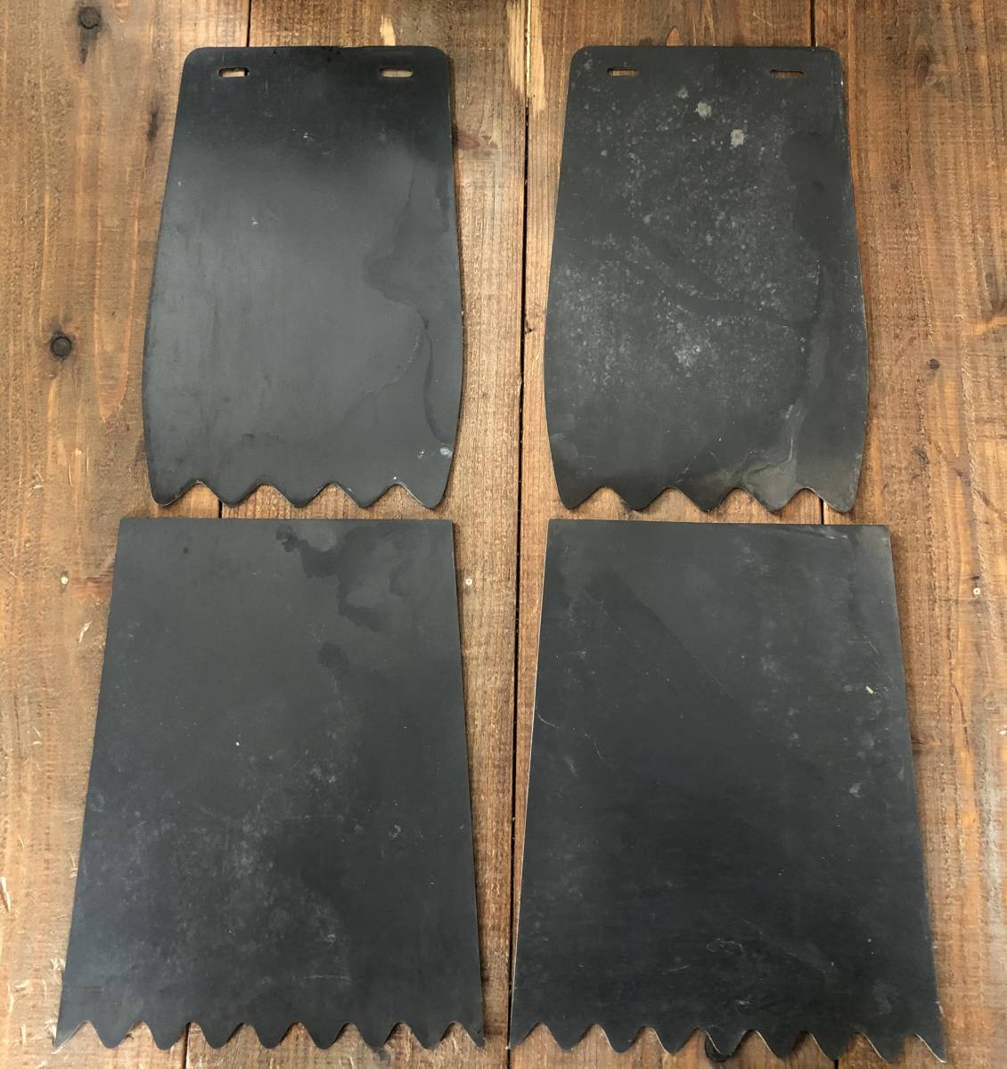 当時物 新品 LEAD製 スズキ リアフェンダーフラップ 泥除け 泥よけ