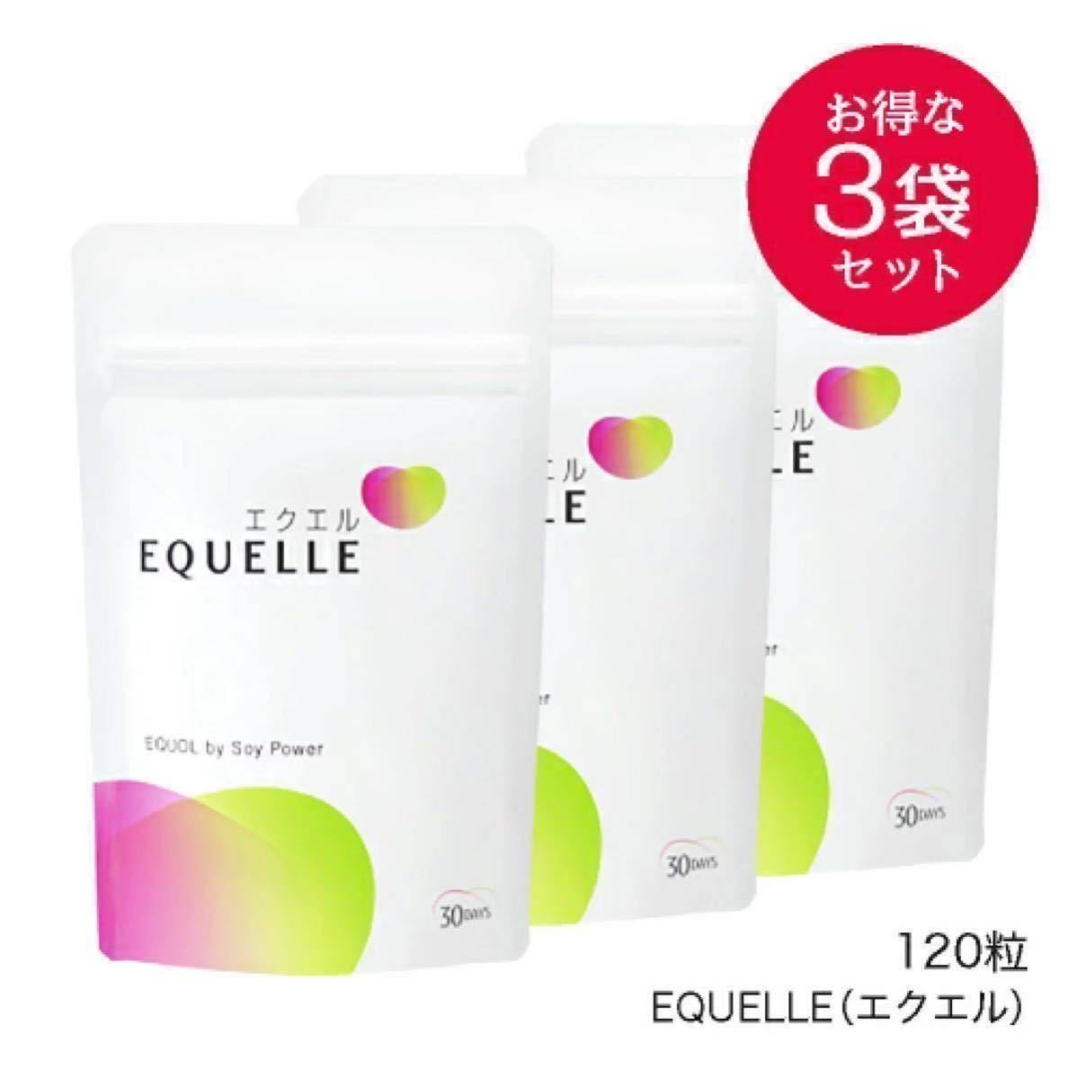 新品未開封】大塚製薬 エクエル パウチタイプ 120粒 × 3個 大塚製薬