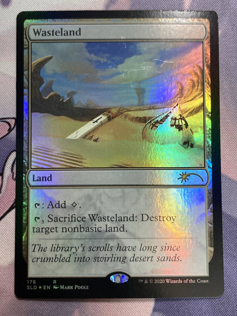 MTG 《不毛の大地/Wasteland》【foil】 SLD 英語 不毛の大地 MTG ⁄ ハロー