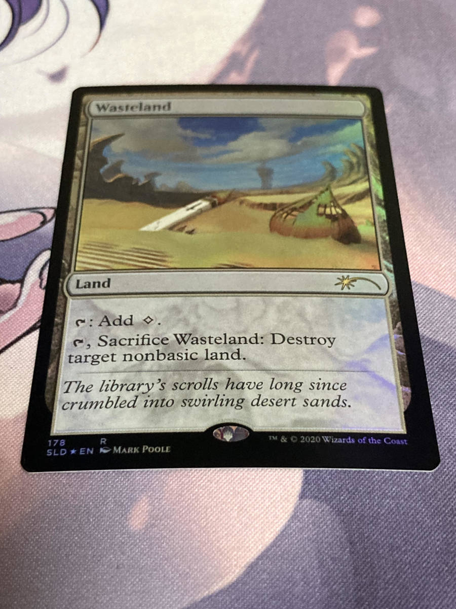 MTG 《不毛の大地/Wasteland》【foil】 SLD 英語 不毛の大地 MTG ⁄ ハロー