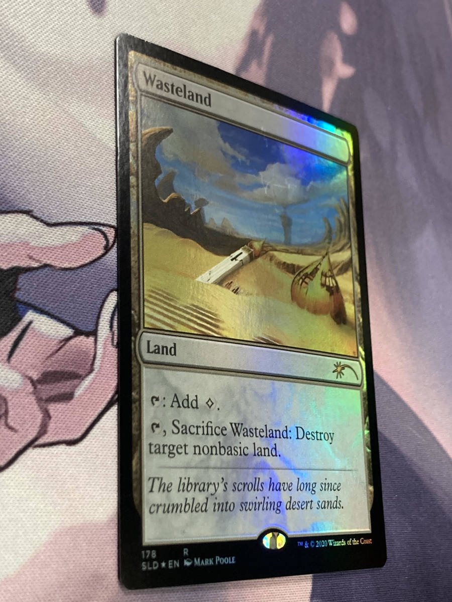 MTG 《不毛の大地/Wasteland》【foil】 SLD 英語 不毛の大地 MTG ⁄ ハロー