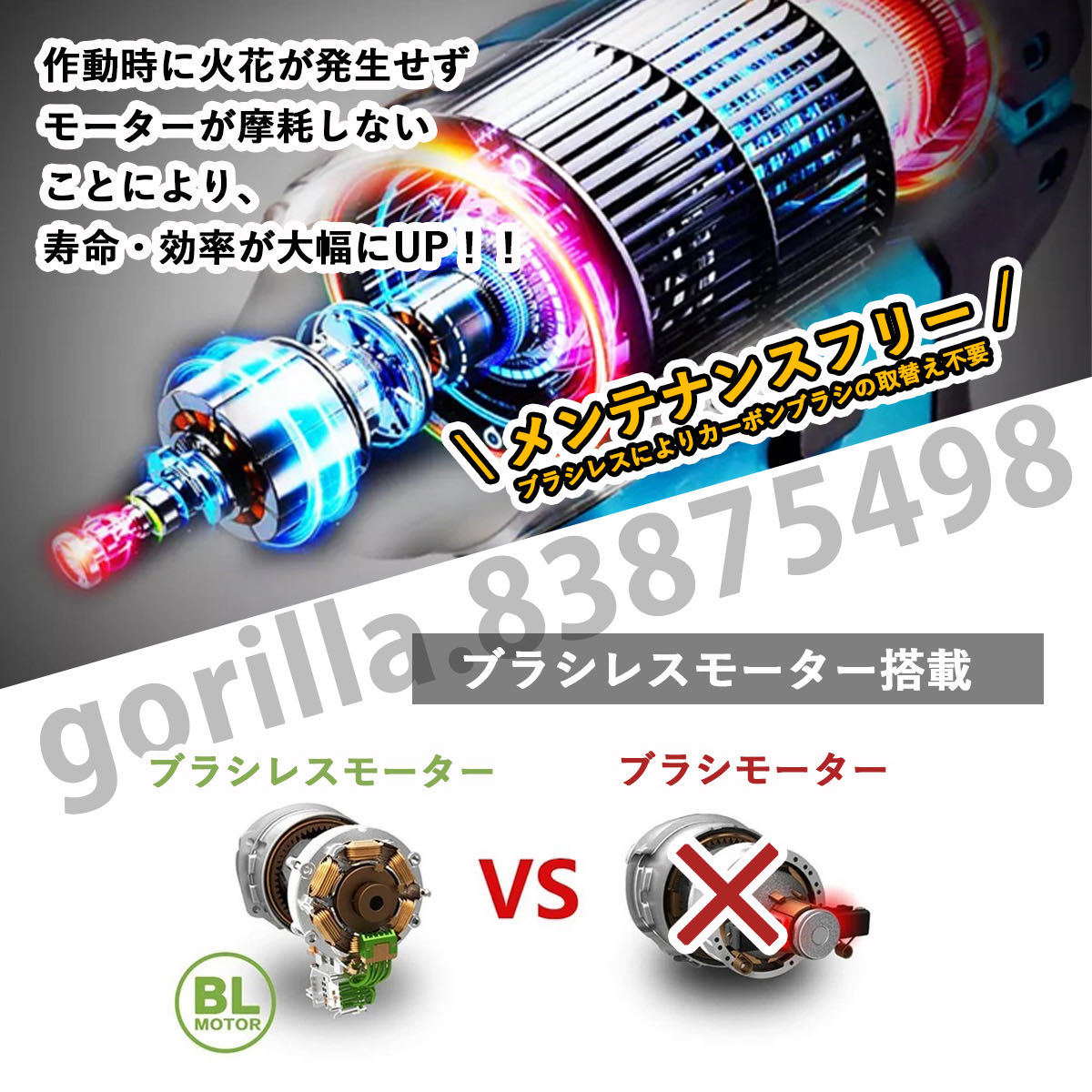 【インパクトレンチ 】18V マキタ makita バッテリー 対応 互換 充電式 コードレス BLモーター 本体のみ　28 互換 バッテリー マキタ 互換バッテリー bl1860b BL1430