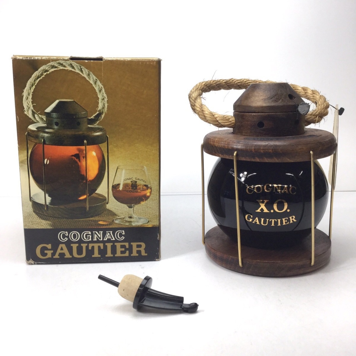 未開栓 ゴーティエ XO ランタン型ボトル 箱付 700ml 40％ CA-21-2-127194-