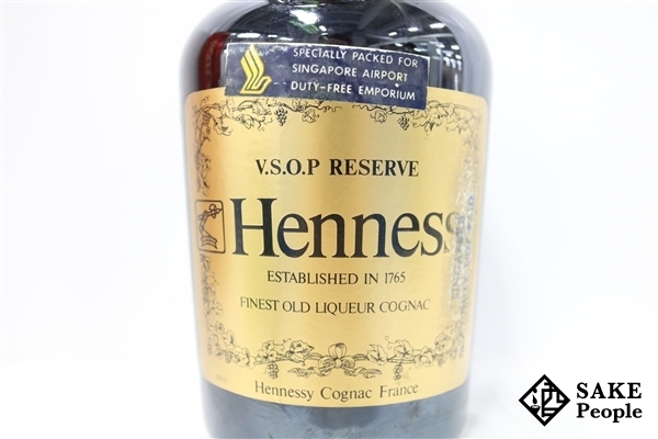 7459【未開栓】ヘネシー VSOP リザーブ 1000mL VSOP リザーブ ヘネシー