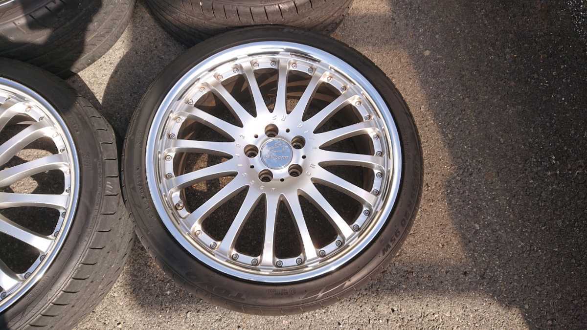 カールソン CR 1/16 RS 20インチ 8.5J+40 9.5J+40 5穴 PCD114.3 4本 