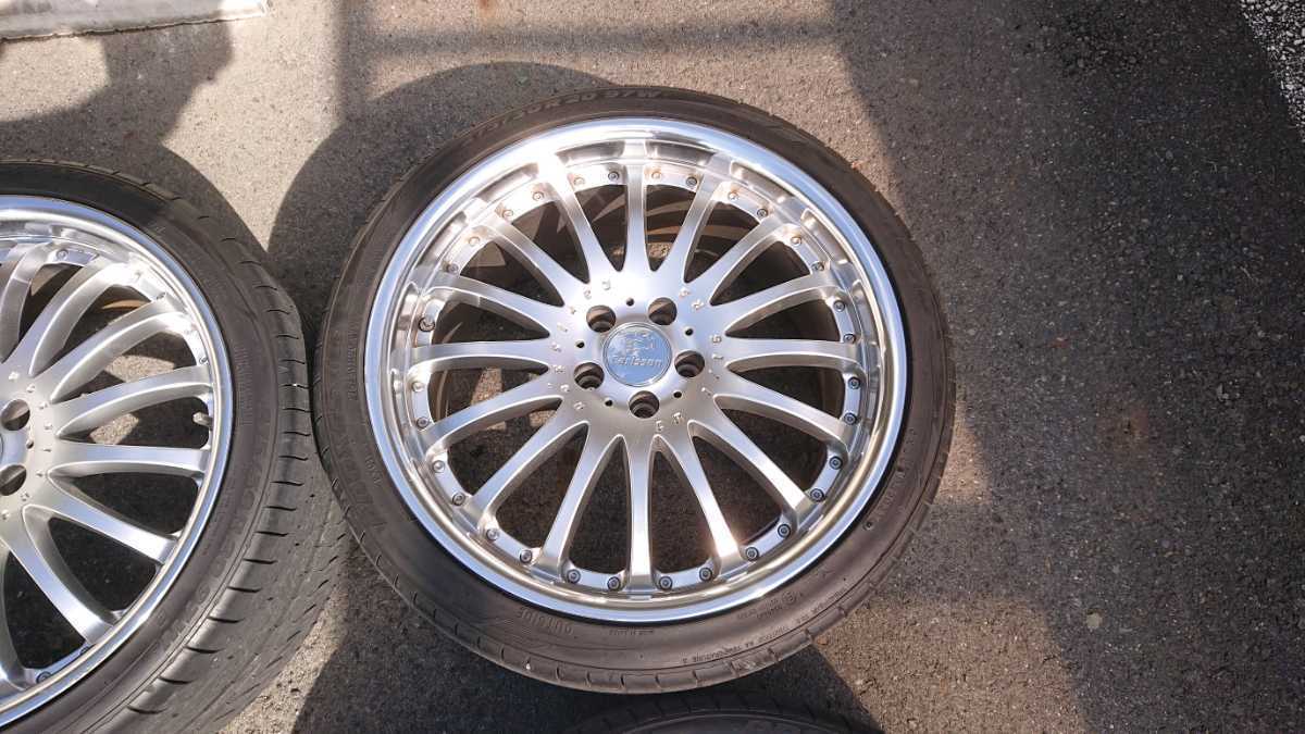 カールソン CR 1/16 RS 20インチ 8.5J+40 9.5J+40 5穴 PCD114.3 4本 