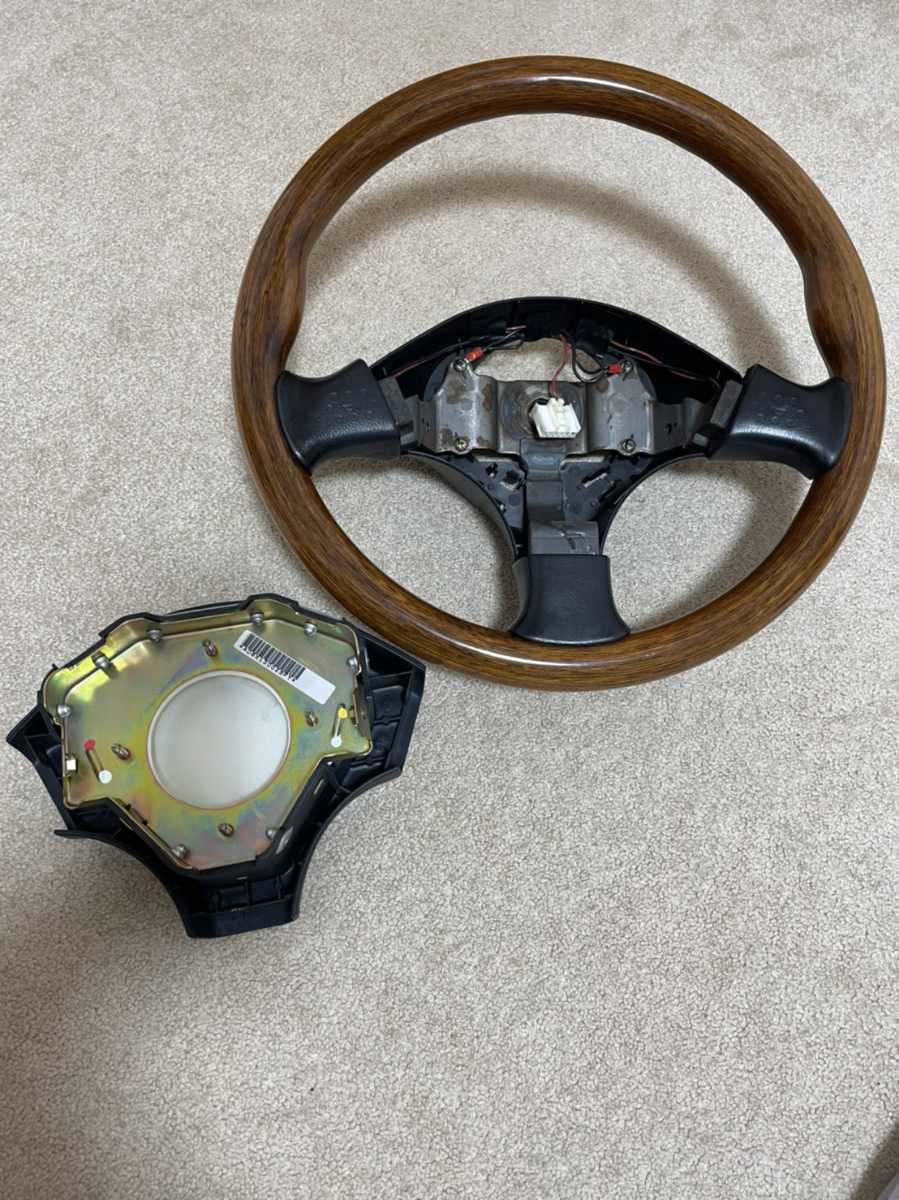 ダイハツ 純正オプションmomoウッドハンドル ミラジーノ コペン ムーブ