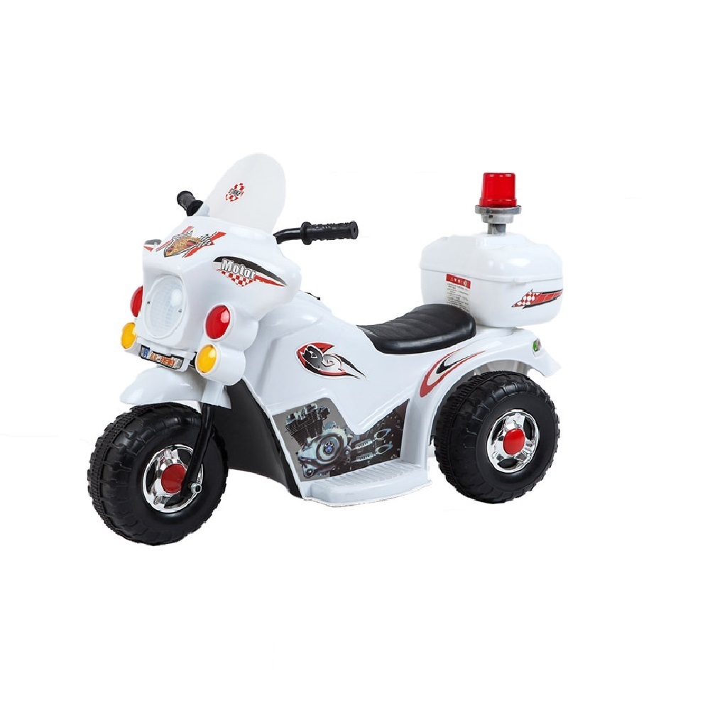 限定セール，新品 電動乗用バイク ホワイト アメリカンポリスバイク 乗用玩具 子供用 充電式 ライト点灯 サイレン付き 新型(その他)｜売買されたオークション情報、yahooの商品情報をアーカイブ公開 - オーク その他