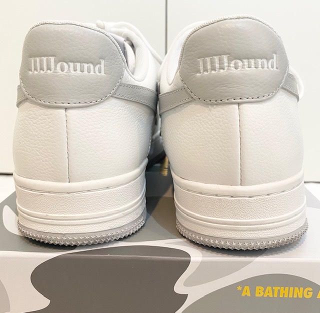 JJJJound x A Collab Hypebae STA公式ショップ限定 JJJJound × ABATHINGAPE BAPESTA White/Gray US10 28cm ジョウンド アベイシングエイプ ベイプスタ 白グレー