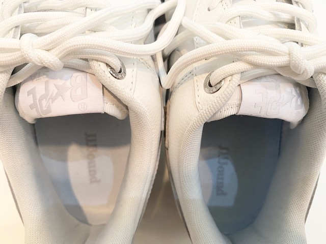 JJJJound x A Collab Hypebae STA公式ショップ限定 JJJJound × ABATHINGAPE BAPESTA White/Gray US10 28cm ジョウンド アベイシングエイプ ベイプスタ 白グレー