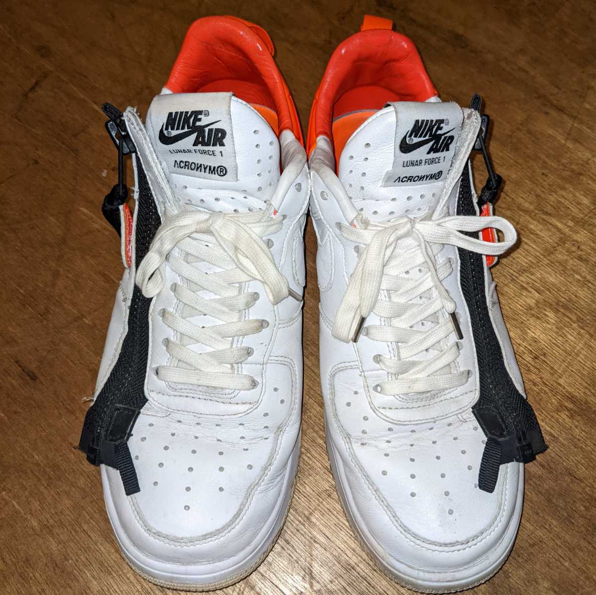 Acronym NIKE LUNAR FORCE 1 SP/ACRONYM WHITE /BRIGHT CRIMSON (26.0 