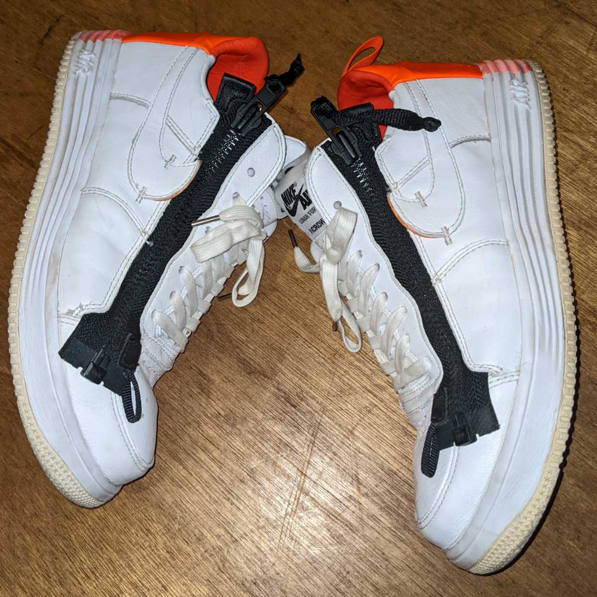 Acronym NIKE LUNAR FORCE 1 SP/ACRONYM WHITE /BRIGHT CRIMSON (26.0 