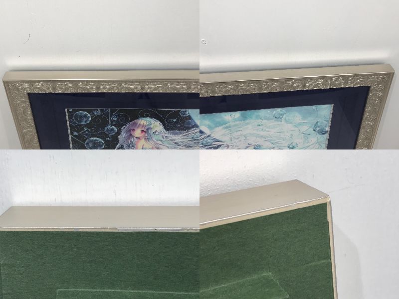 てぃんくる CE版 BIANCO MADREPERLA 版画 33/50 ミクスドメディア 作品 