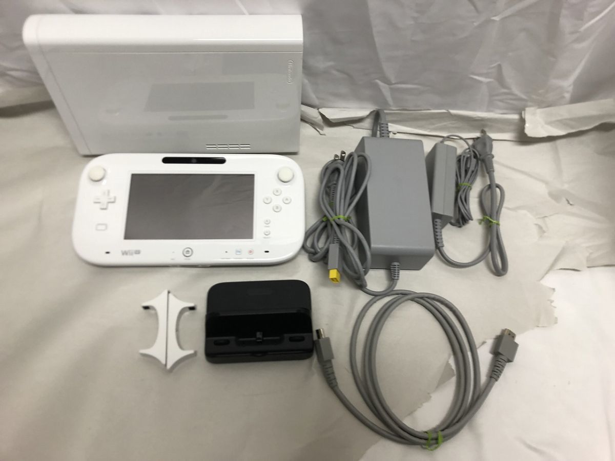 定番，豊富な 25 送80サ 0420&E02 wii U 32GB シロ ver5.5.5J 本体セット 品(Wii U本体)｜売買されたオークション情報、yahooの商品情報をアーカイブ公開 - オークファン Wii U本体